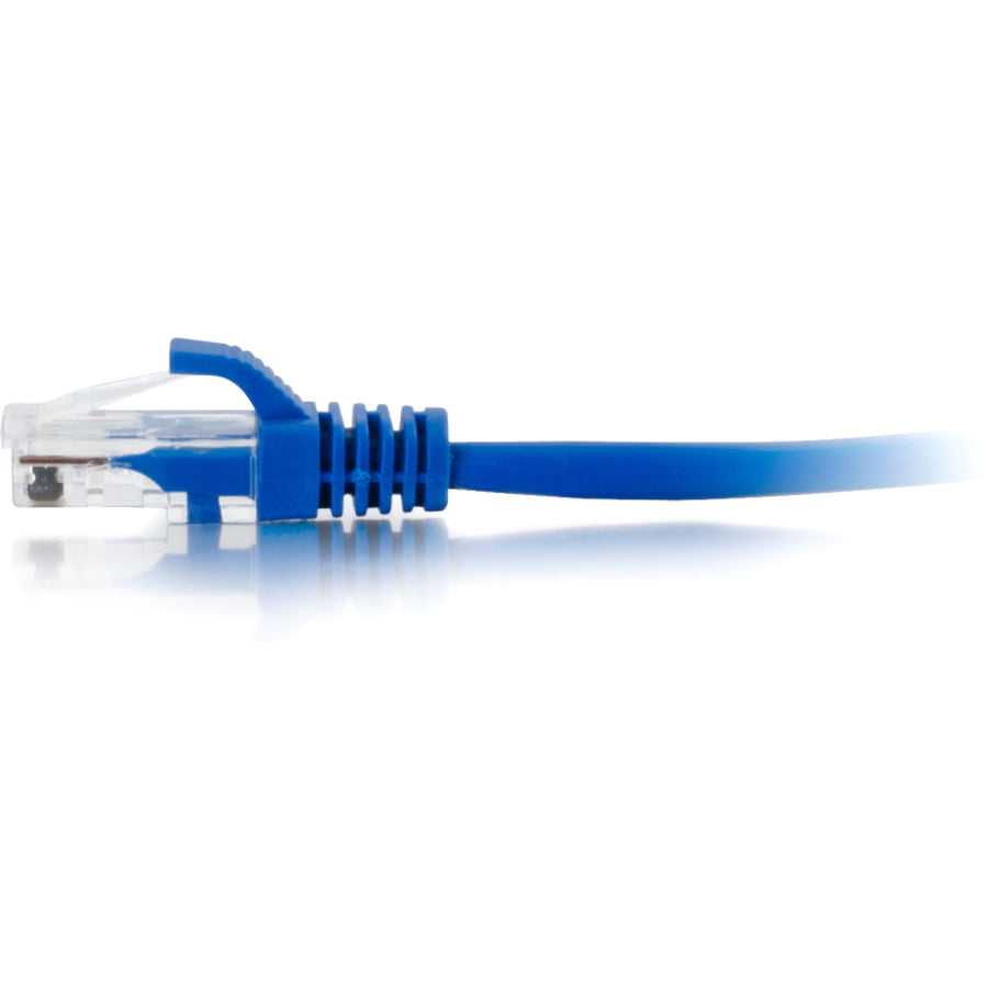 Alternate-Image1 Image for C2G 25ft Cat5e Ethernet Cable - Snagless Unshielded (UTP) - Blue