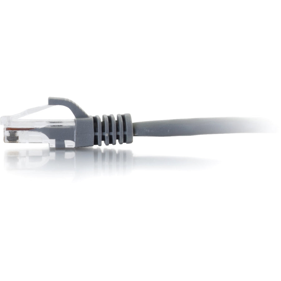 Alternate-Image3 Image for C2G 7ft Cat6 Ethernet Cable - Snagless Unshielded (UTP) - Gray
