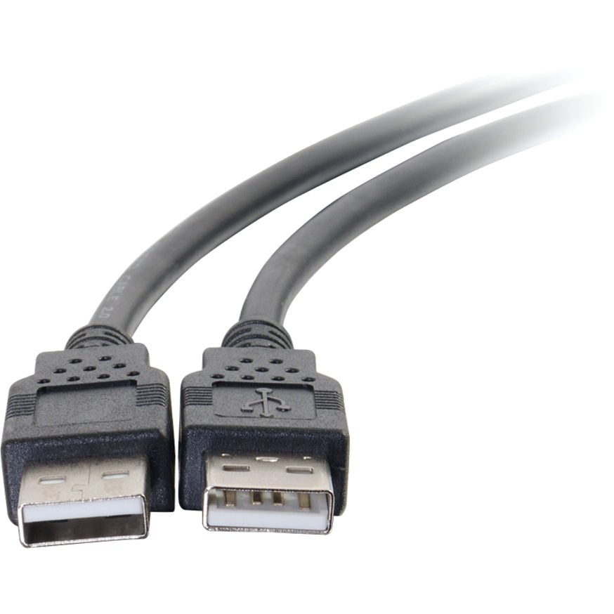 Alternate-Image1 Image for C2G 2m USB Cable - USB 2.0 A to USB A - M/M