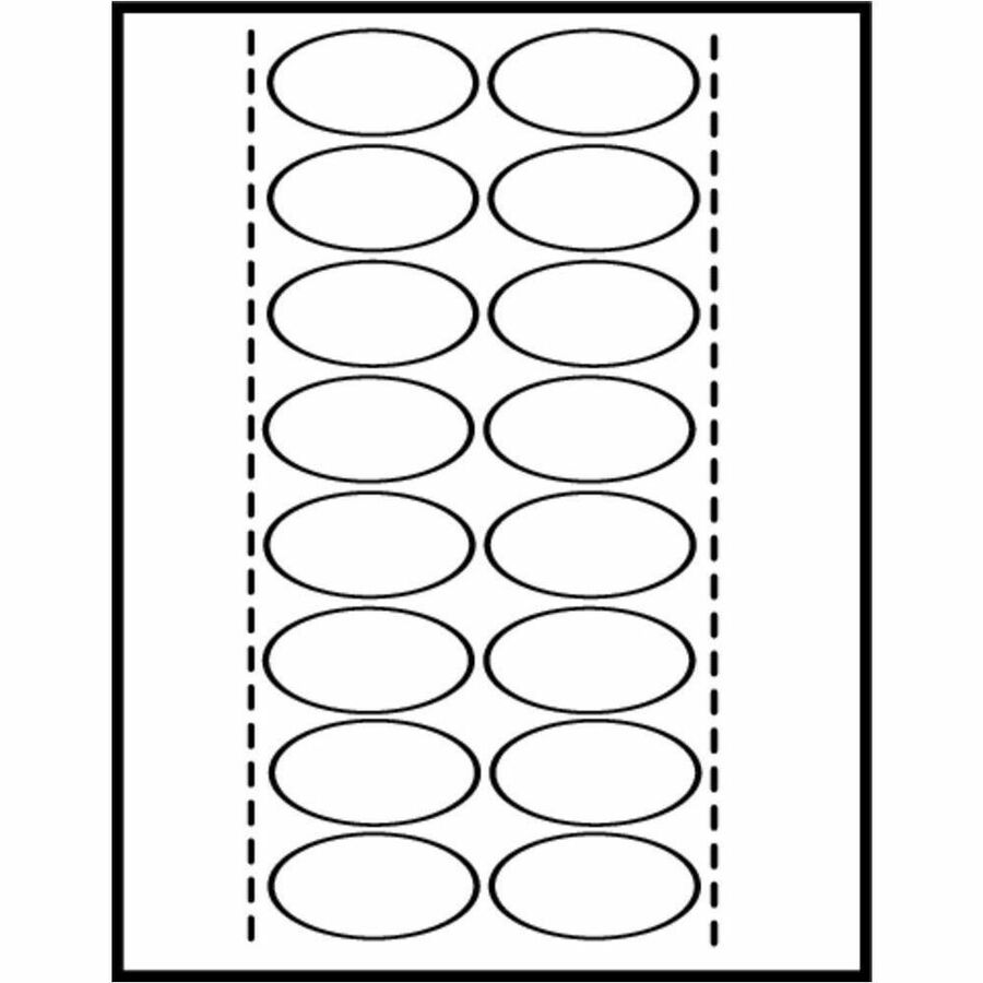 Avery Insertable Style Edge™Plastic Dividers for Laser and Inkjet Printers, 5 tabs - 11200