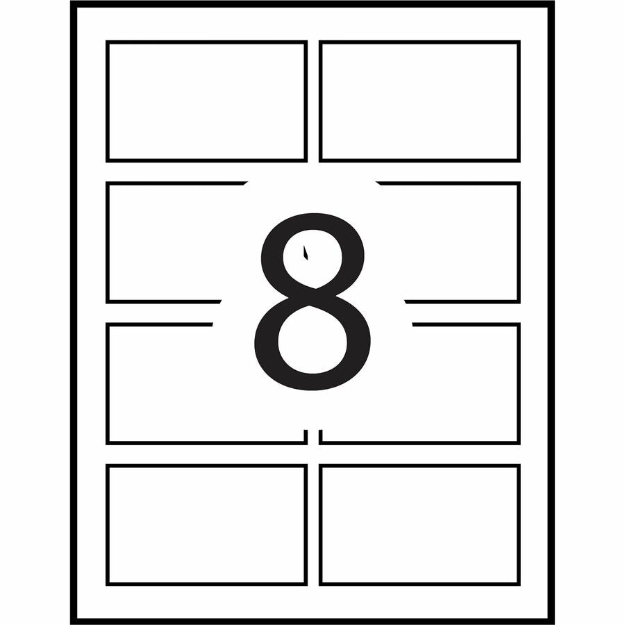 Avery Name Badge Inserts for Laser and Inkjet Printers, 2-1/4" x 3-1/2" - 05390