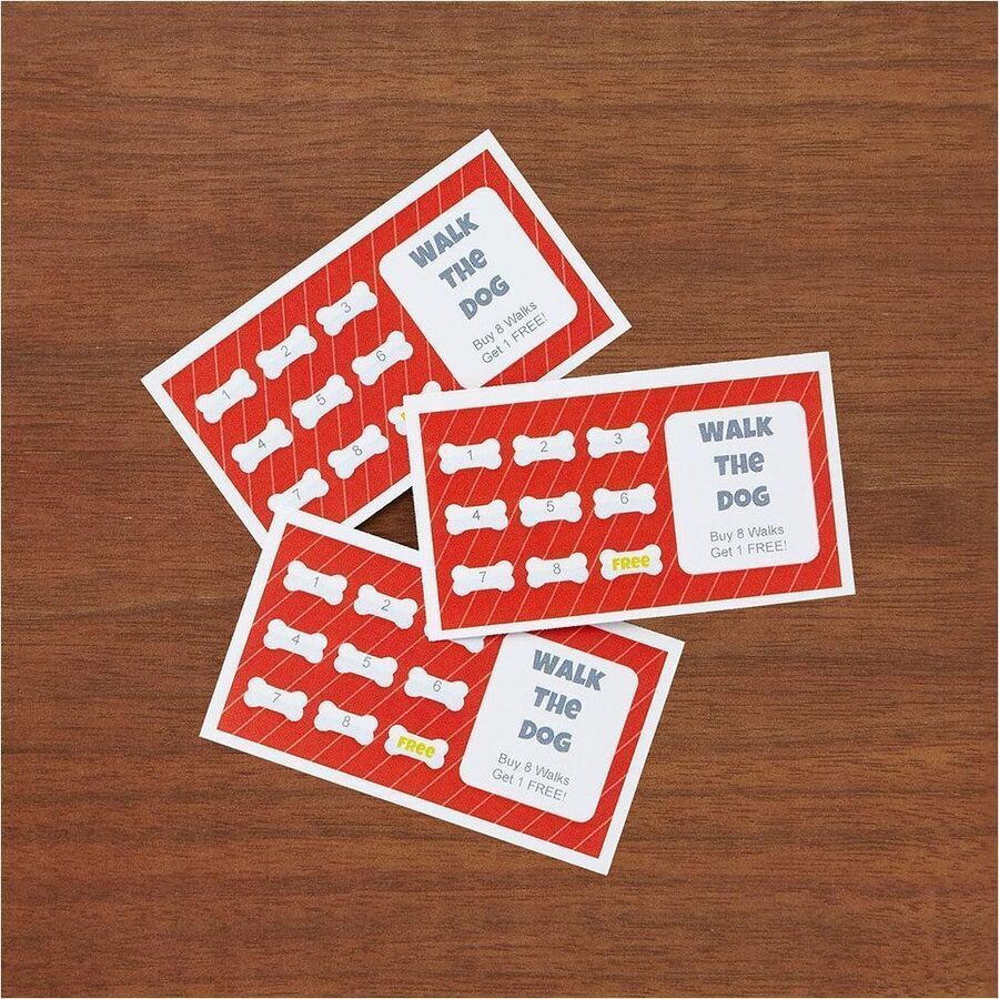 Avery Perforated Business Cards for Laser Printers, 2" x 3-1/2" - 05911
