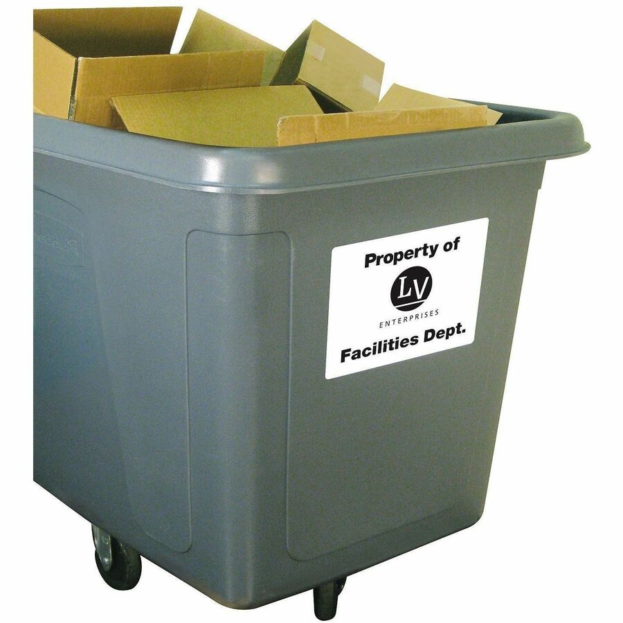 Avery Durable ID Labels with TrueBlock™ Technology for Laser Printers - 06575