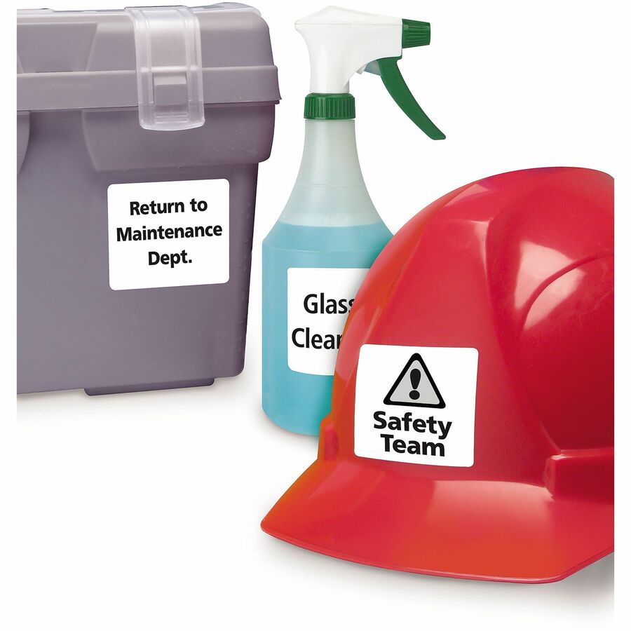 Avery Durable ID Labels with TrueBlock™ Technology for Laser Printers, 2-5/8 x 2" - 06578