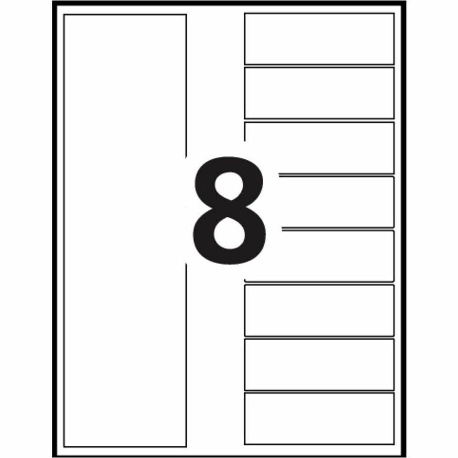 Avery Ready Index&reg; Table of Content Dividers 8 Tabs, for Laser and Inkjet Printers - 11519