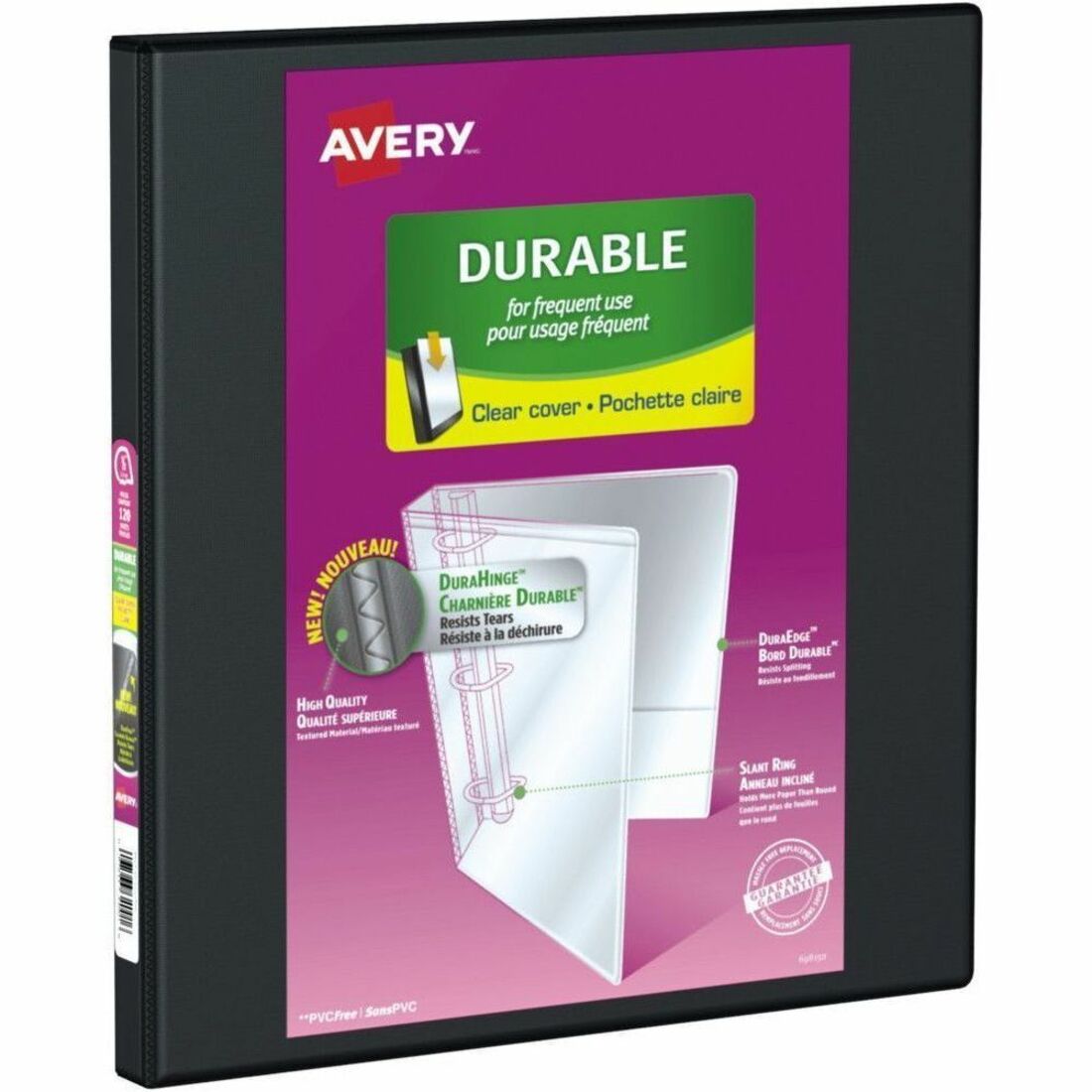 Avery Durable View Binder 1/2" Slant D Rings