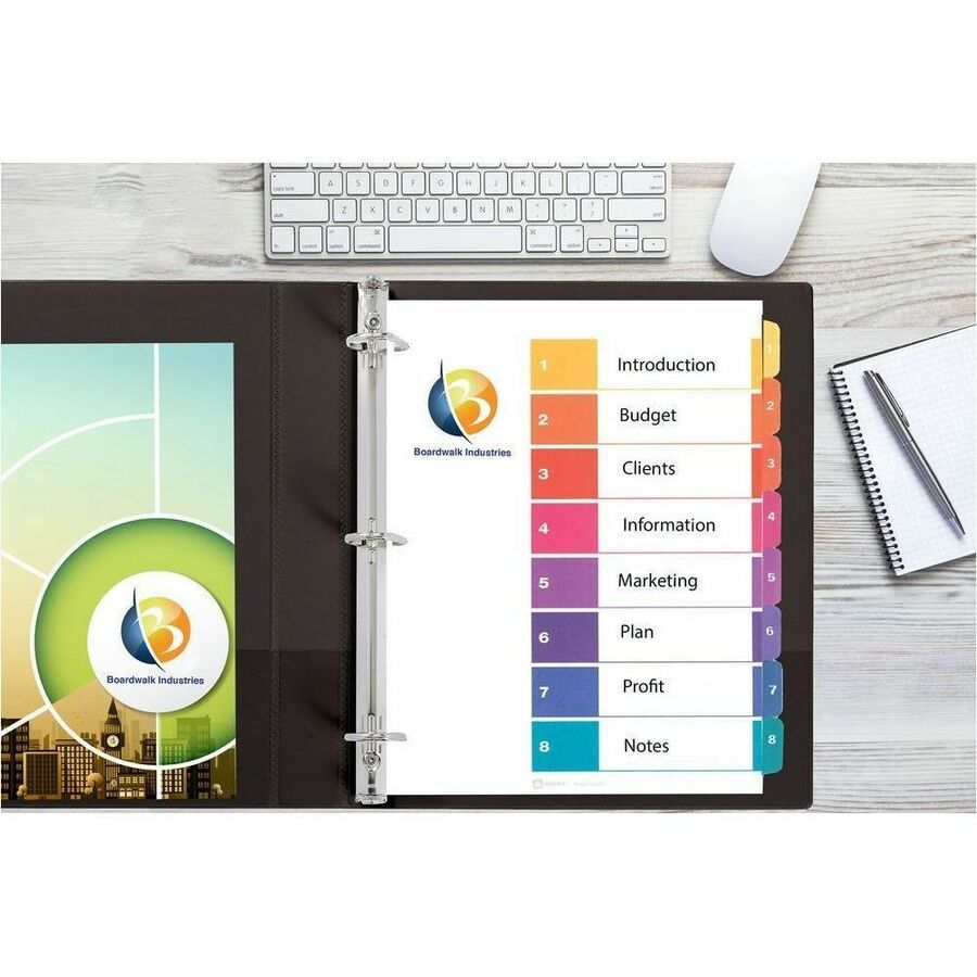 Avery Durable View Binder 1" , Slant D Rings - 34003