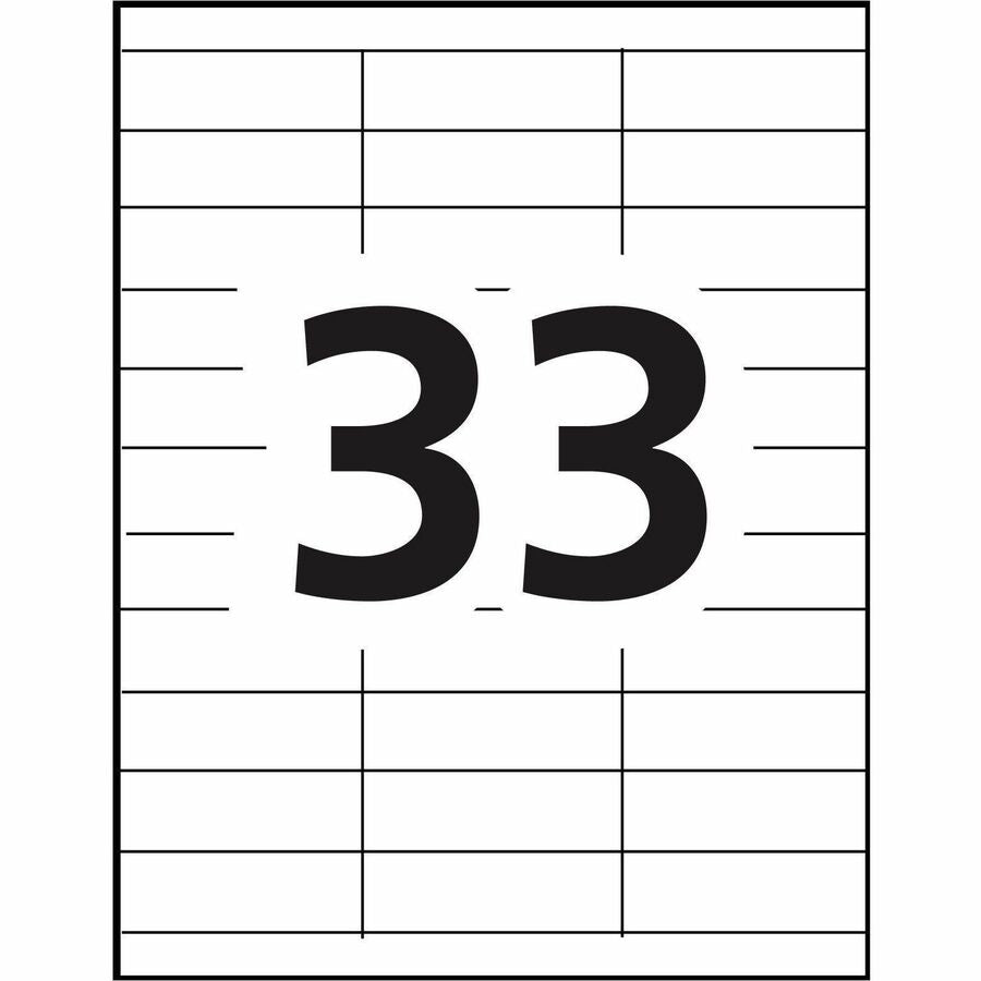 Avery Address Labels for Copiers, 2-13/16" x 1" - 45004