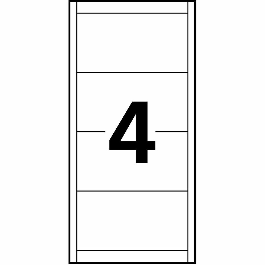 Avery Garment Friendly Clip Style Name Badge Kit for Laser and Inkjet Printers, 2-1/4" x 3-1/2" - 74466