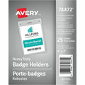 Avery Vertical Name Badge Holders 4" x 3"