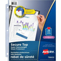 Avery Diamond Clear Secure Top Sheet Protectors Acid Free