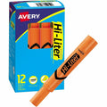 Avery&reg; Desk Style HI-LITER&reg;, Fluorescent Orange