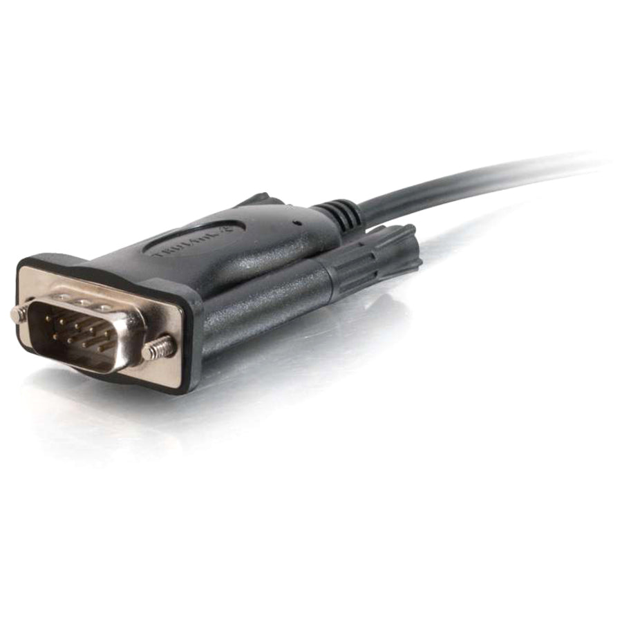 Alternate-Image1 Image for C2G 5ft USB to DB9 Serial Cable - RS232 Adapter Cable