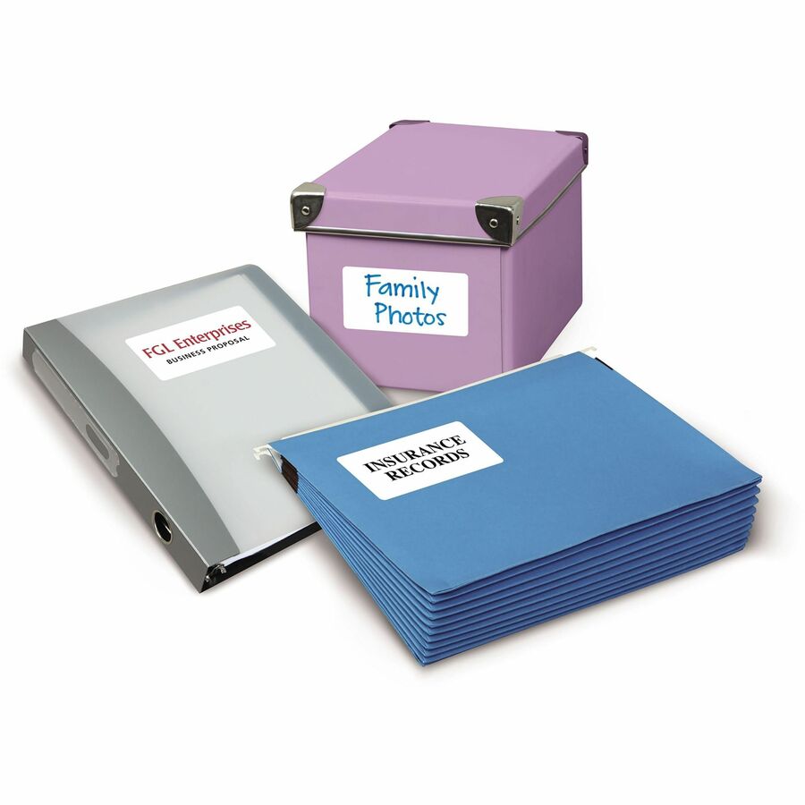 Avery White Multipurpose Labels Removable 2" x 4" - 06468