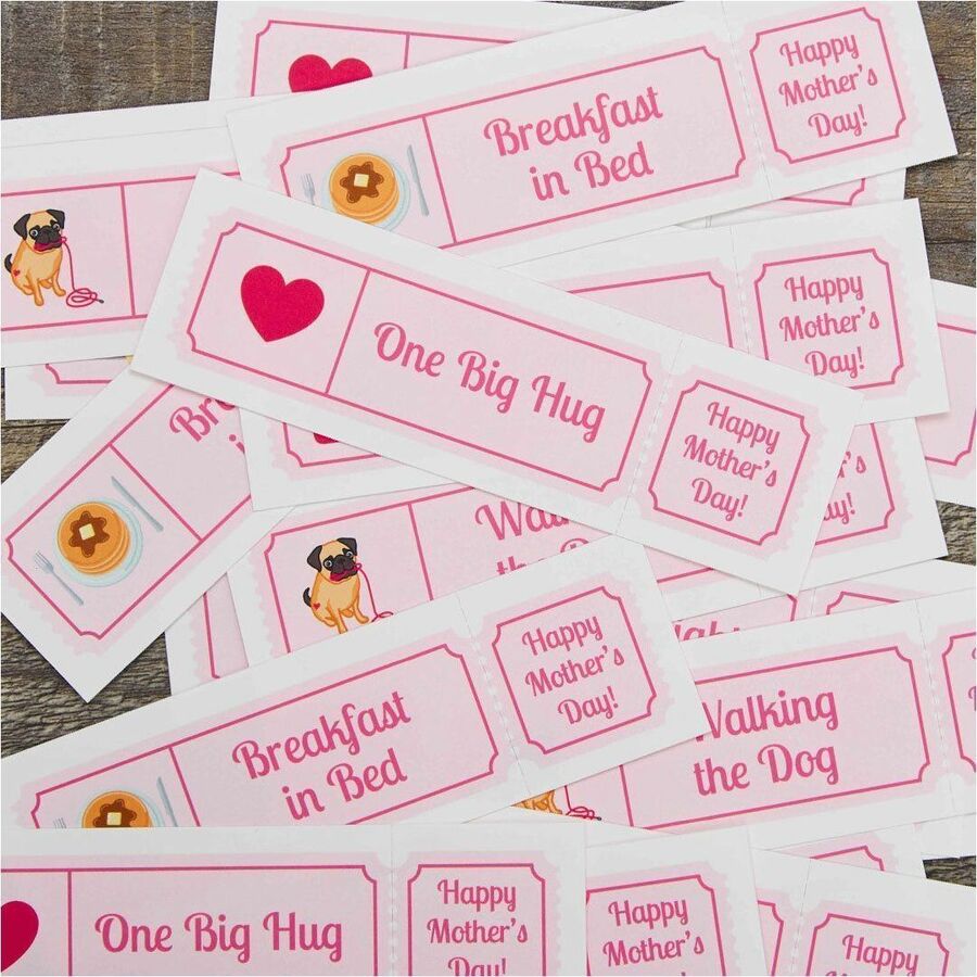 Avery Event Tickets with Tear-Away Stubs for Laser and Inkjet Printers, 1-3/4" x 5-1/2" - 16154