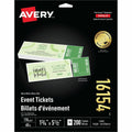 Avery Event Tickets with Tear-Away Stubs for Laser and Inkjet Printers, 1-3/4" x 5-1/2"