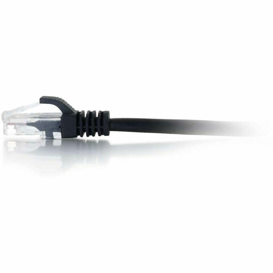 Alternate-Image1 Image for C2G 6ft Cat6 Ethernet Cable - Snaglass Unshielded (UTP) - Black