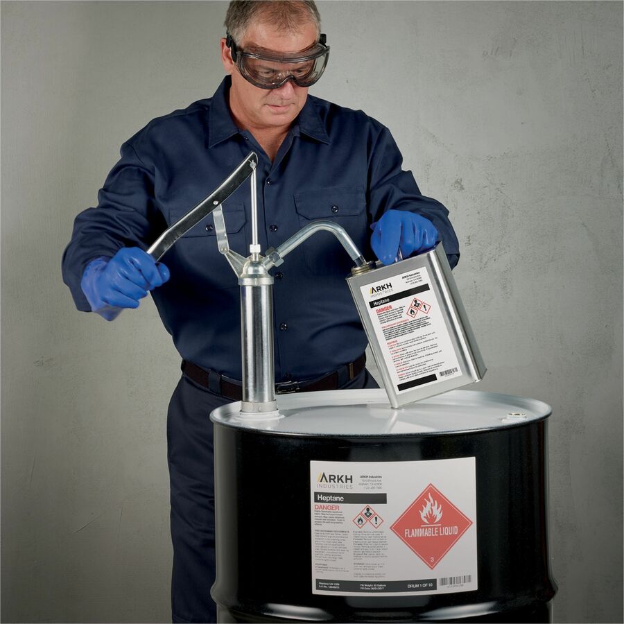 UltraDuty™ GHS Chemical Labels 8-1/2" x 11" , Permanent Adhesive, for Laser Printers - 60501