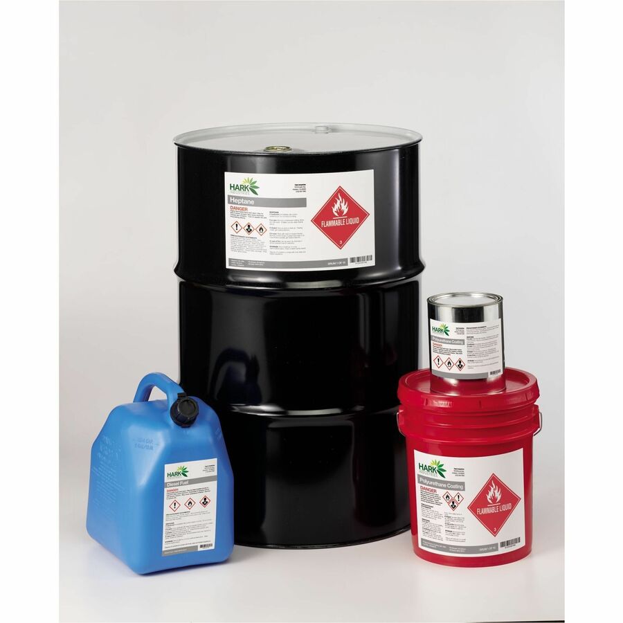 UltraDuty™ GHS Chemical Labels 4-3/4" x 7 3/4" , Permanent Adhesive, for Laser Printers - 60502