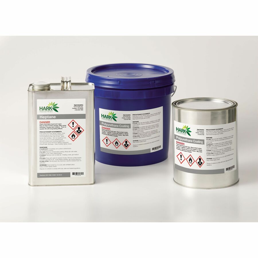 UltraDuty™ GHS Chemical Labels 4-3/4" x 7 3/4" , Permanent Adhesive, for Laser Printers - 60502