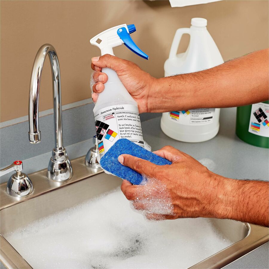 UltraDuty™ GHS Chemical Labels 3-1/2" x 5" , Permanent Adhesive, for Laser Printers - 60503
