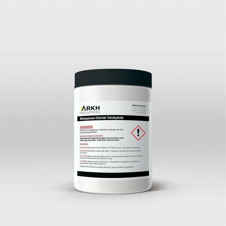 UltraDuty™ GHS Chemical Labels 4" x 4" , Permanent Adhesive, for Laser Printers - 60504