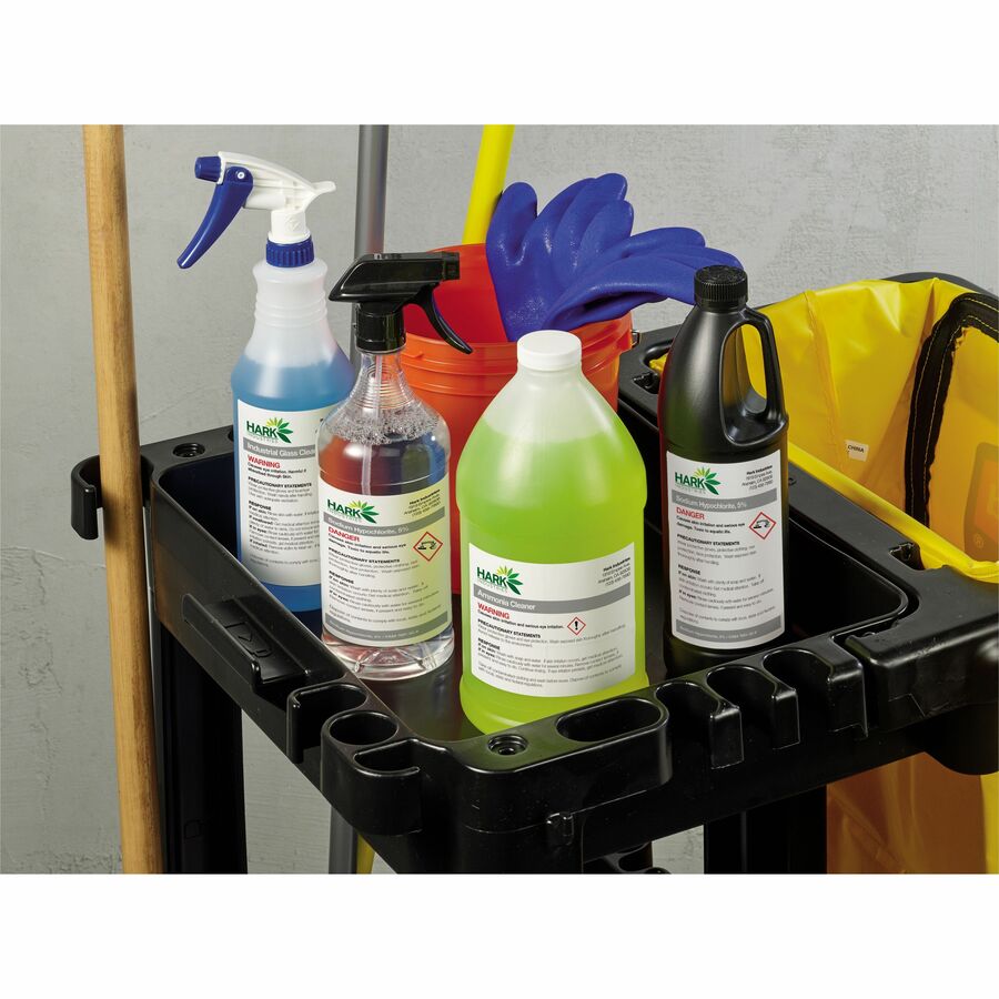 UltraDuty™ GHS Chemical Labels 4" x 4" , Permanent Adhesive, for Laser Printers - 60504