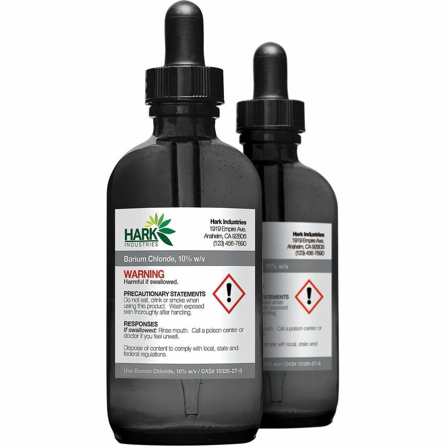 Avery&reg; UltraDuty™ GHS Chemical Labels 2" x 2" , Permanent Adhesive, for Laser Printers - 60506