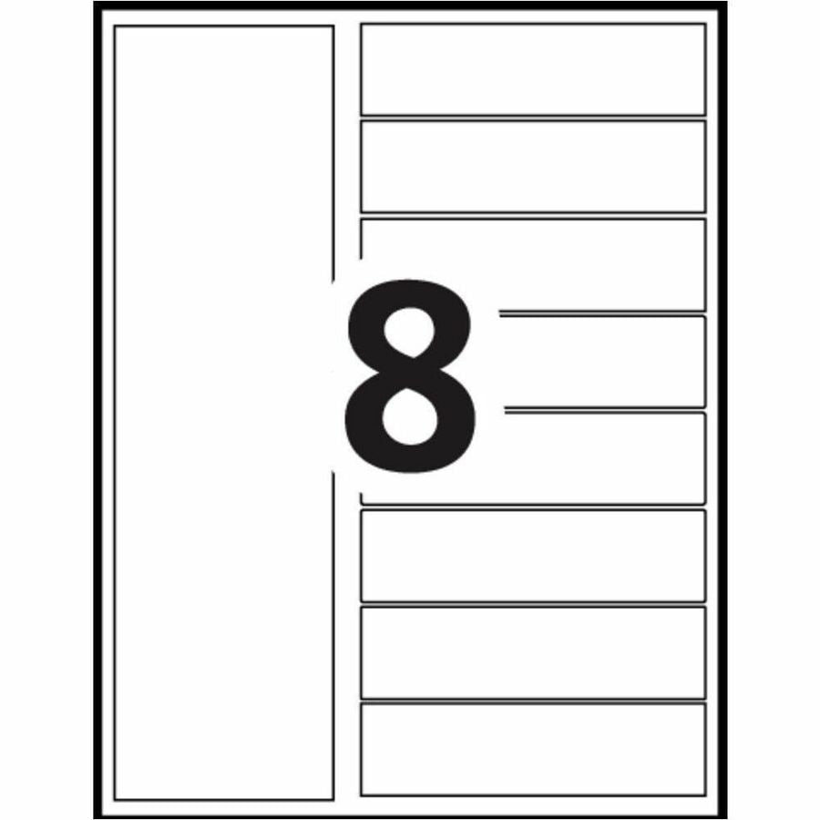 Avery Ready Index&reg; Customizable Table of Contents Dividers 8 Tabs, for Laser and Inkjet Printers - 11841