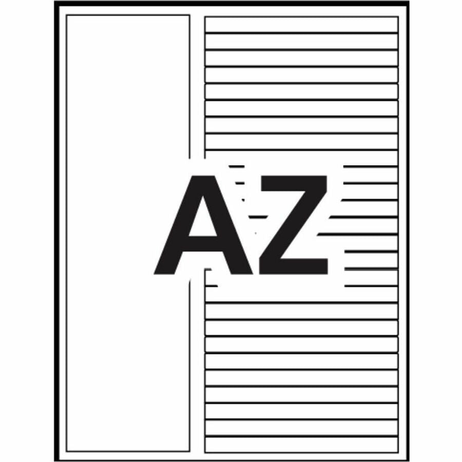Avery Ready Index&reg; Customizable Table of Contents Dividers 12 Tabs, for Laser and Inkjet Printers - 11844