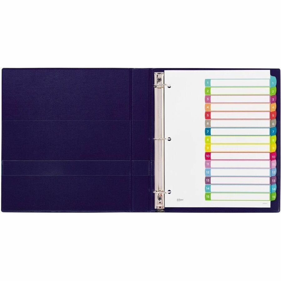 Avery Ready Index&reg; Customizable Table of Contents Dividers Tabs A - Z, for Laser and Inkjet Printers - 11845