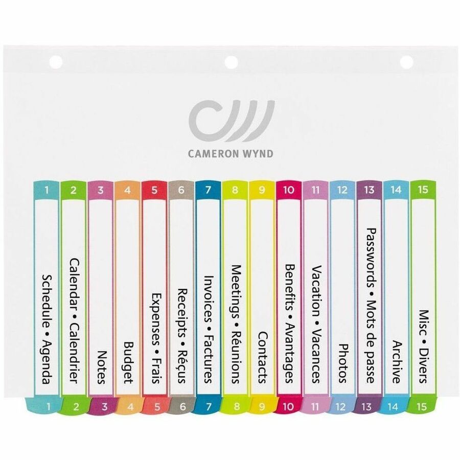 Avery Ready Index&reg; Customizable Table of Contents Dividers Tabs A - Z, for Laser and Inkjet Printers - 11845
