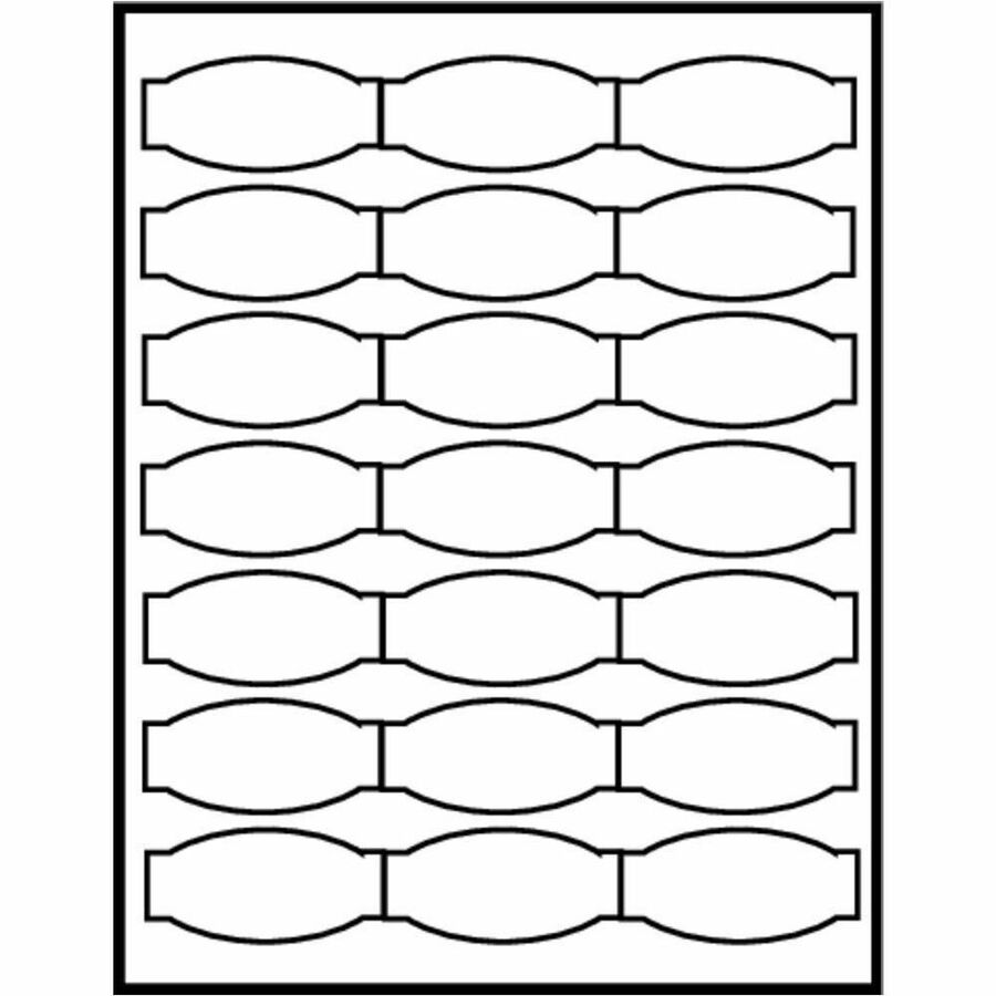 Avery Big Tab™ UltraLast™ Plastic Dividers for Laser and Inkjet Printers, 8 tabs - 24901