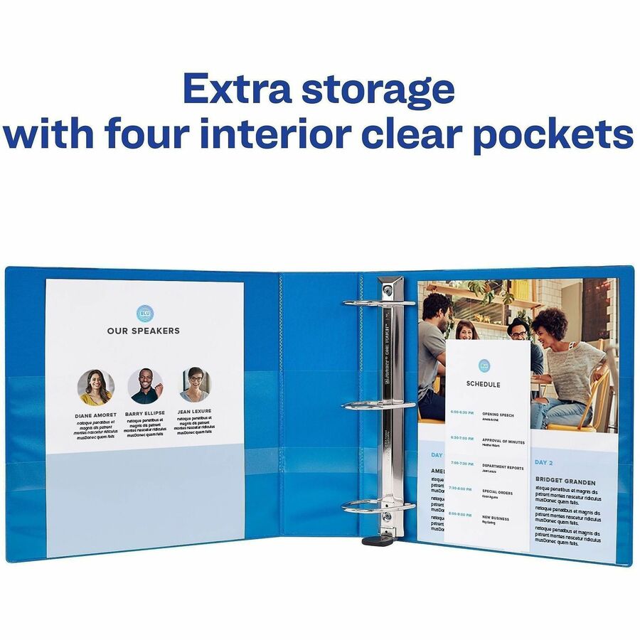 Avery&reg; Heavy-Duty View Binders - Locking One Touch EZD Rings - 79772
