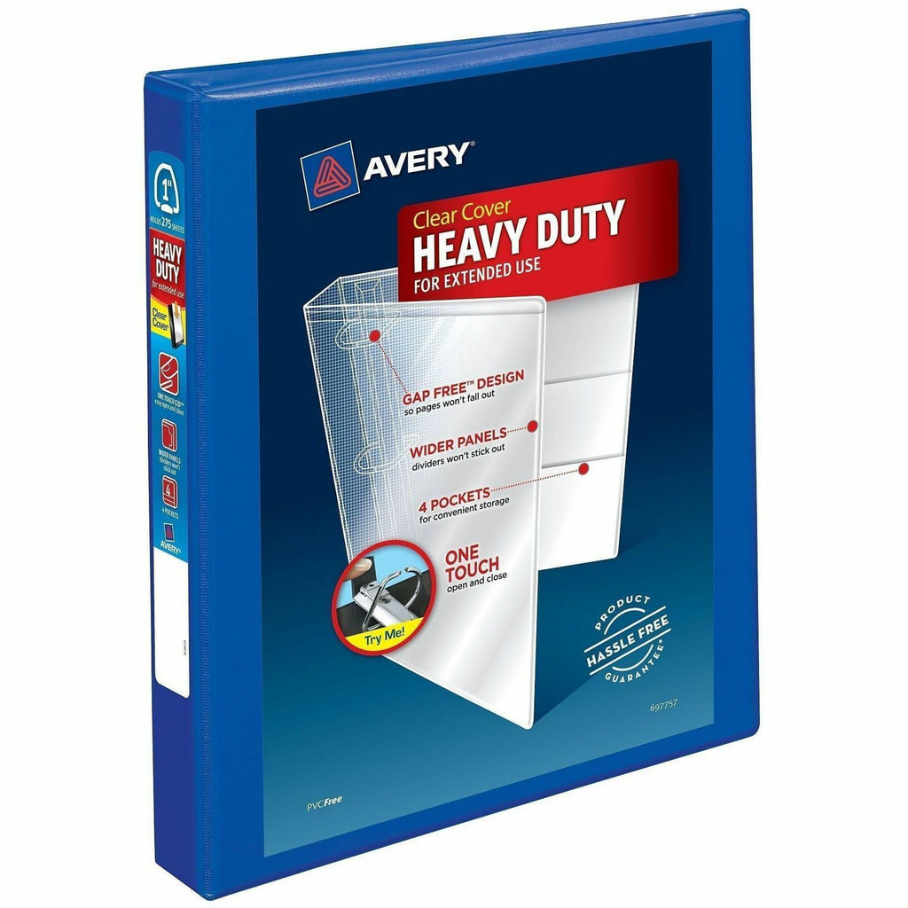 Avery&reg; Heavy-Duty View Binders - Locking One Touch EZD Rings