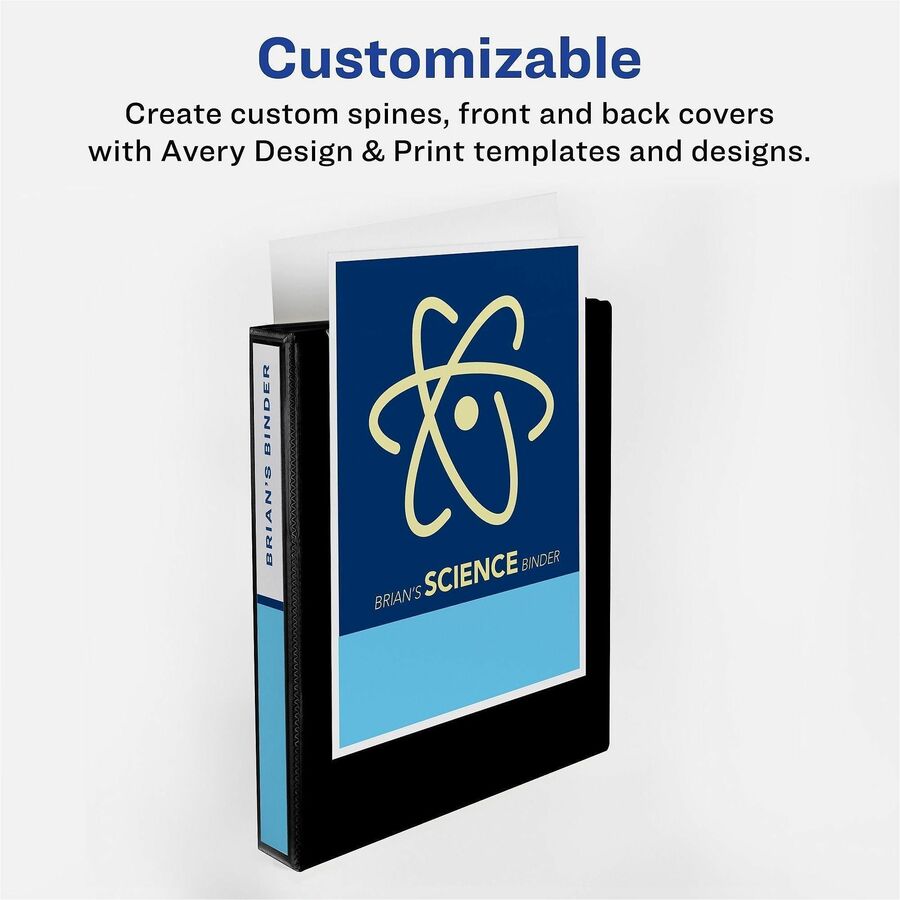 Avery&reg; Heavy-Duty View Binders - Locking One Touch EZD Rings - 79772