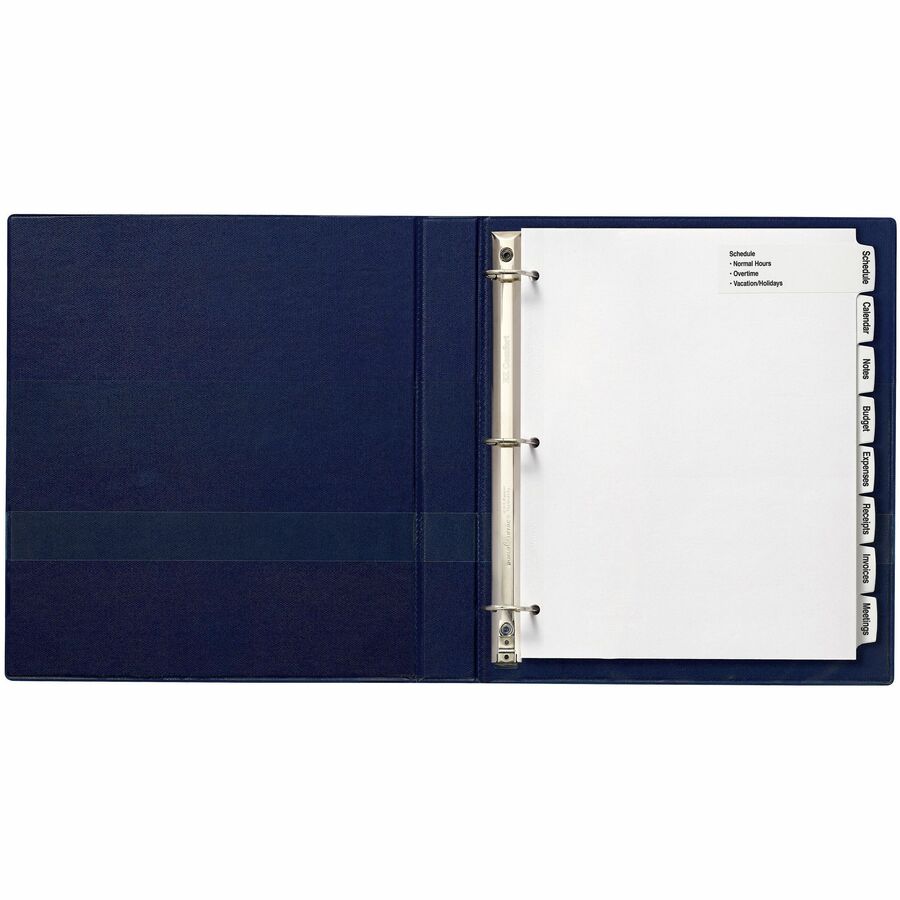 Avery&reg; Big Tab Printable Large White Dividers with Easy Peel, 8 Tabs - 14441