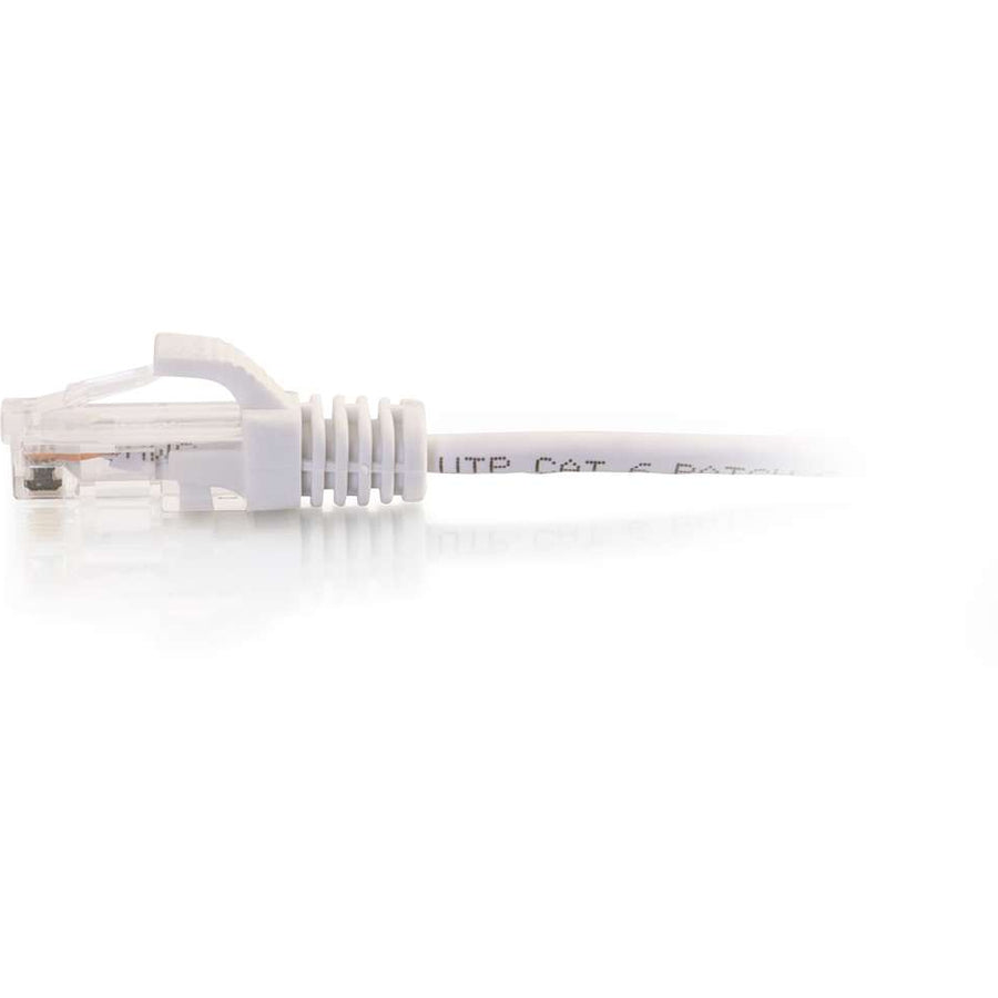 Alternate-Image1 Image for C2G 3ft Cat6 Snagless Unshielded (UTP) Slim Ethernet Cable - Cat6 Network Patch Cable - PoE - White