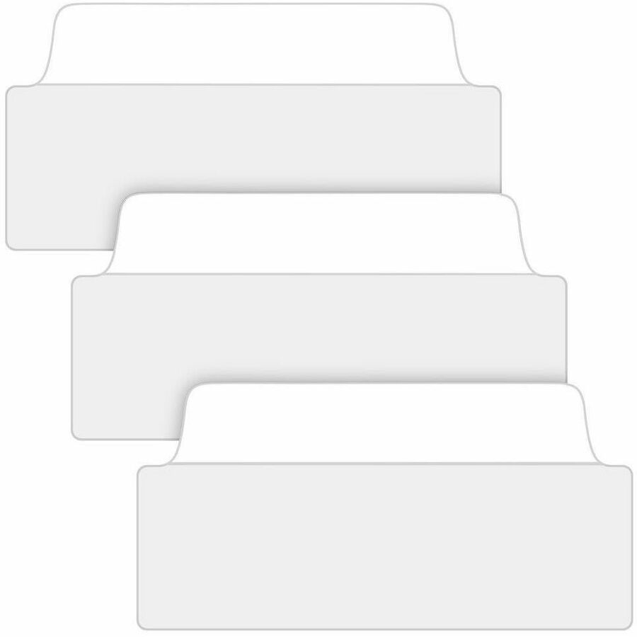 Avery UltraTabs™ Filing Tabs 24 Repositionable, Two-Side Writable Tabs 3" x 1-1/2" - 74776