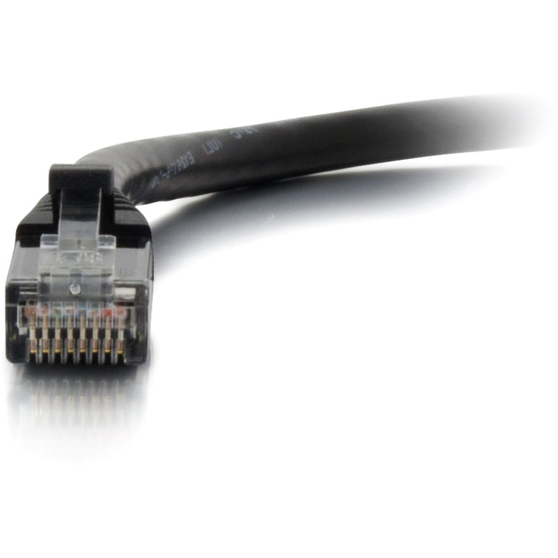 Alternate-Image2 Image for C2G 5ft Cat6 Snagless Unshielded UTP Ethernet Network Patch Cable (RJ45 M/M), Black, Standard RJ45 Connectors, 5600pf/100m