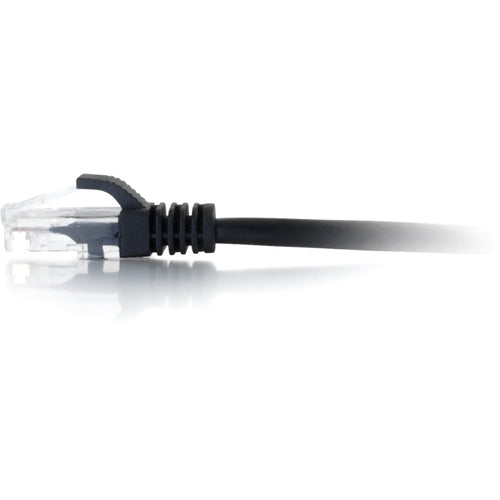 Alternate-Image1 Image for C2G 25ft Cat6 Ethernet Cable - Snagless Unshielded (UTP) - Black