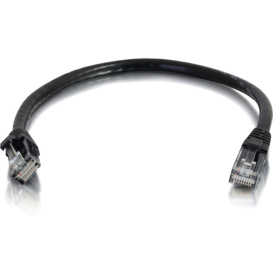 Alternate-Image1 Image for C2G 14ft Cat6 Ethernet Cable - Snagless Unshielded (UTP) - Black