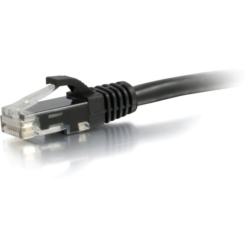 Alternate-Image2 Image for C2G 10ft Cat6 Snagless Unshielded UTP Ethernet Network Patch Cable (RJ45 M/M), Black, Standard RJ45 Connectors, 5600pf/100m