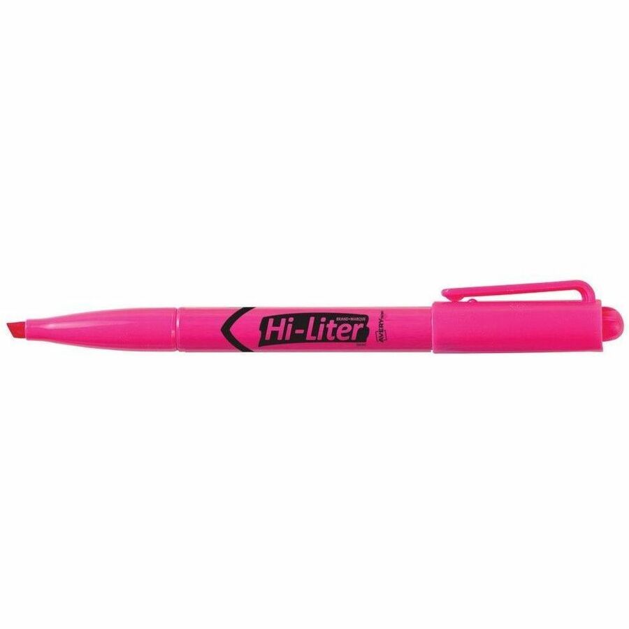Avery Pen Style HI-LITER Chisel Tip, Assorted Colours, Pack of 3 - 24091