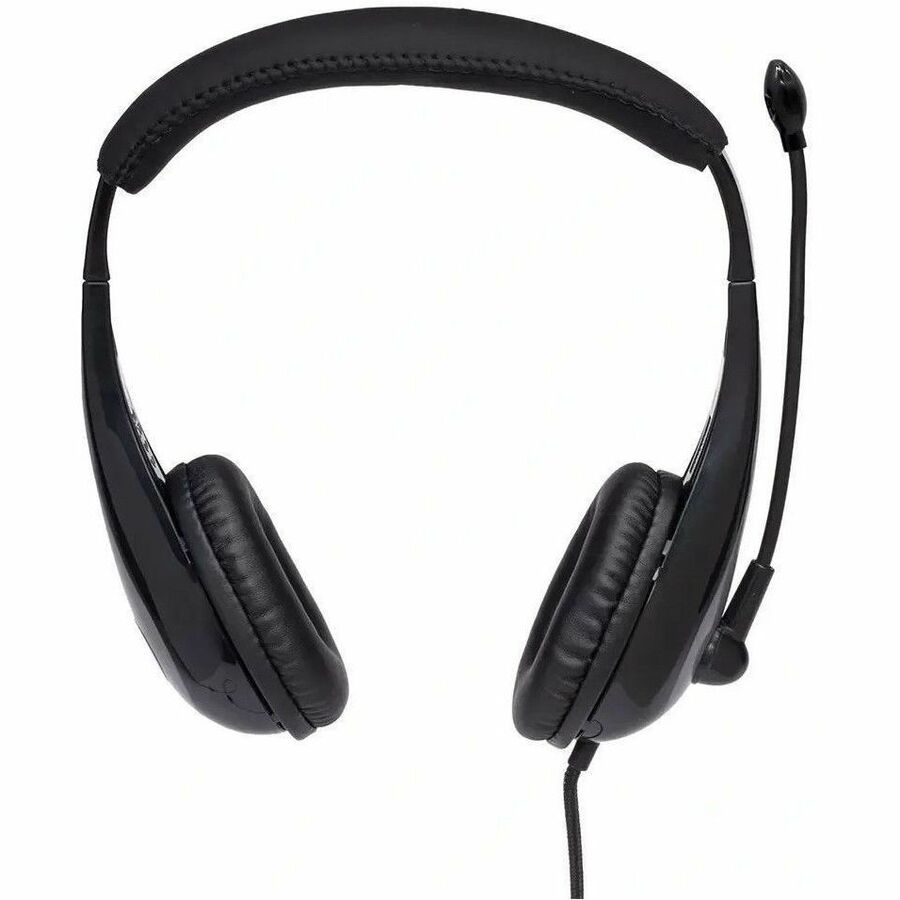 Front Image for AVID Education AE-39 USB Headset with Microphone and Inline Controls, Gray