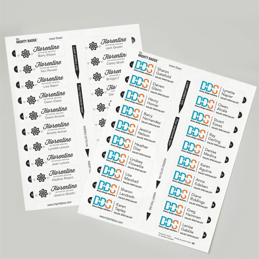 The Mighty Badge&reg; by Avery&reg; Reusable Magnetic Professional Name Badge Kits - 71205