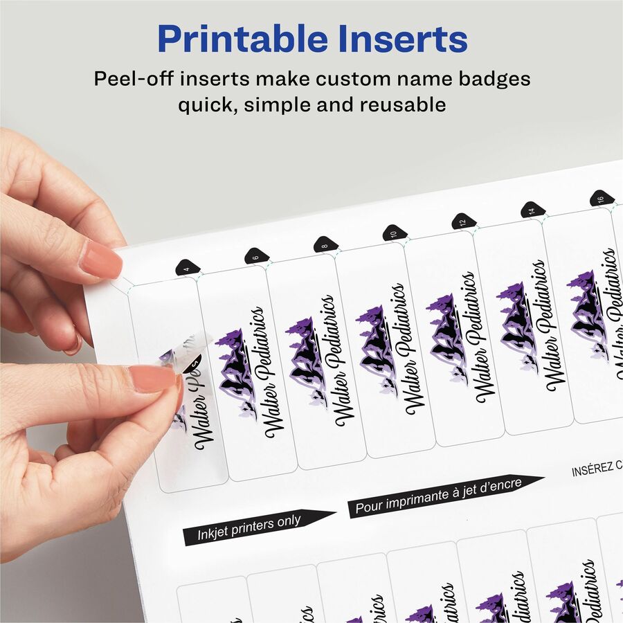 The Mighty Badge&reg; by Avery&reg; Reusable Magnetic Professional Name Badge Kits - 71205