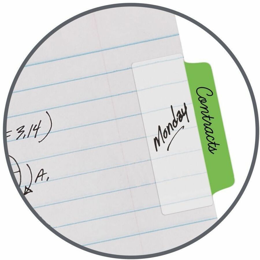Avery UltraTabs™ Filing Tabs 24 Repositionable, Two-Side Writable Tabs 3" x 1-1/2" - 74775