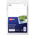Avery&reg; Multi-Purpose Removable Labelsfor laser or inkjet printers, 1/2" x 1-3/4"