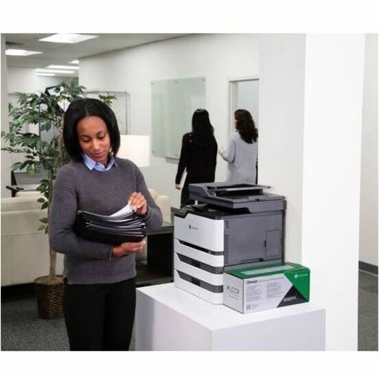 Alternate-Image1 Image for Lexmark Unison Original Extra High Yield Laser Toner Cartridge - Black - 1 Pack